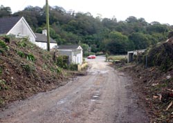 Looe Mills side road