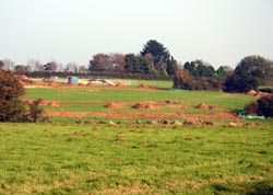 Looking East towards Havett Hill