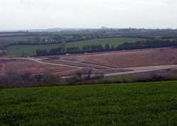 From Tuelmenna we can look south over the valley