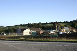 A38 - Looe Mills - demolishing the bungalow