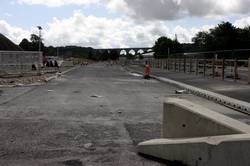 Moorswater link road looking east