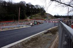 Looe Mills - Moorswater distributor road looking East