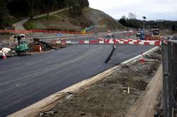 Looe Mills - Moorswater distributor road looking East