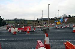 Old A38 looking west