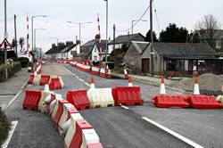 Old A38 looking east