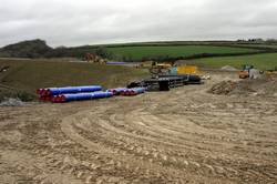 Drainage pipes at Petersfield