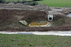 Drainage pipes at Petersfield