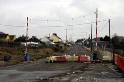 Road closed at Five lanes