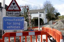 Looe Mills - temporary access