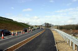 Moorswater distributor road looking west