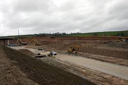 Removing the old A38 for the Eastern junction