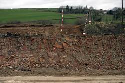 geology under the original A38