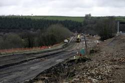 Old A38 - looking east from Petersfield