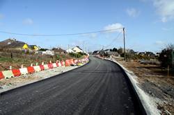 Old A38 looking east to five lanes