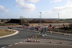 A390 and A38 junction