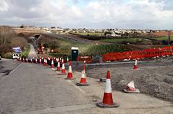 Old A38 footpath / cycleway