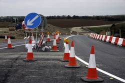 A390 temporary route