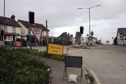 A38 - Traffic lights are switched off at Five Lanes