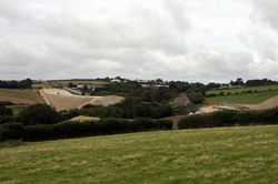 A390 - railway bridge from beneathway