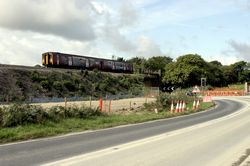 A390 - train over the bridge