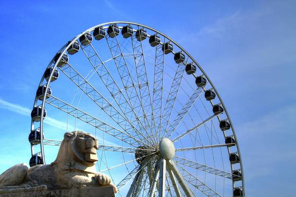 20th April 2011 - Giant observation wheel - Plymouth Hoe