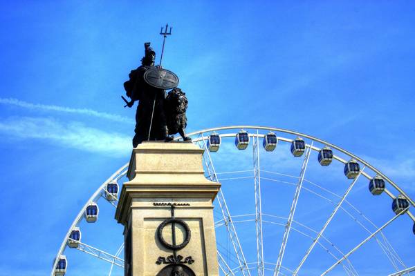 20th April 2011 - Giant observation wheel - Plymouth Hoe