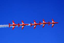 Red Arrows over Dartmouth