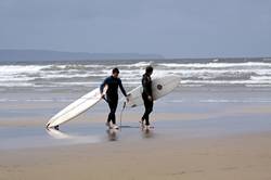 Surfers - Saunton Sands