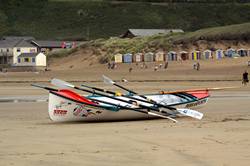 Surf boat - Saunton Sands