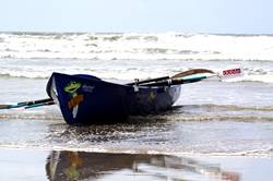 Surf boat - Saunton Sands