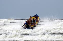 Surf boat - Saunton Sands