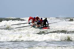 Surf rowing - Saunton Sands