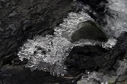 Ice formations - Devonport Leat - Raddick Hill