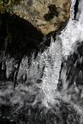 Ice formations - Devonport Leat - Raddick Hill