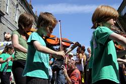 Mazey day procession