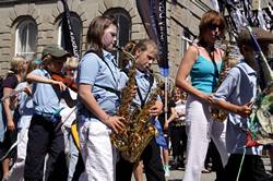 Mazey day procession