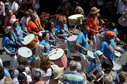 Mazey day procession