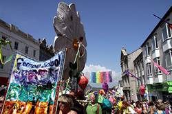 Polperro festival - procession