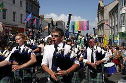 Polperro festival - Official opening ceremony