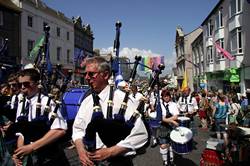 Polperro festival - Official opening ceremony