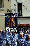 procession in Fore street