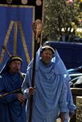 procession along Fore Street