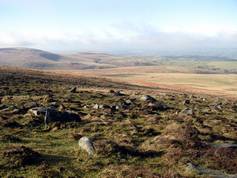 Yes Tor looking back over Longstone Hill