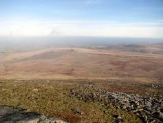 Looking East towards West Mill Tor