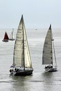 Racing in Plymouth Sound