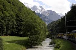 Schwarze Lutschine river