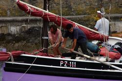 Looe Lugger Regatta - Rowing PZ111