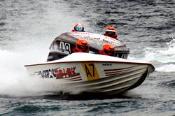 Looe Powerboat race 1