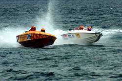 Looe Powerboat race 1