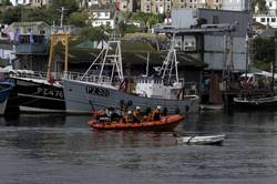 Newlyn Fish Festival - RNLI demonstration